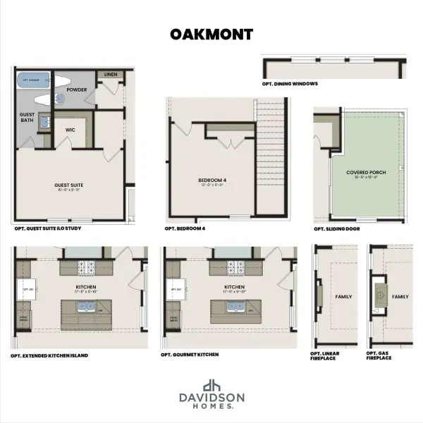 2D floor plan layout of this home in Bradshaw Farms, Mount Juliet, TN (Image 5).