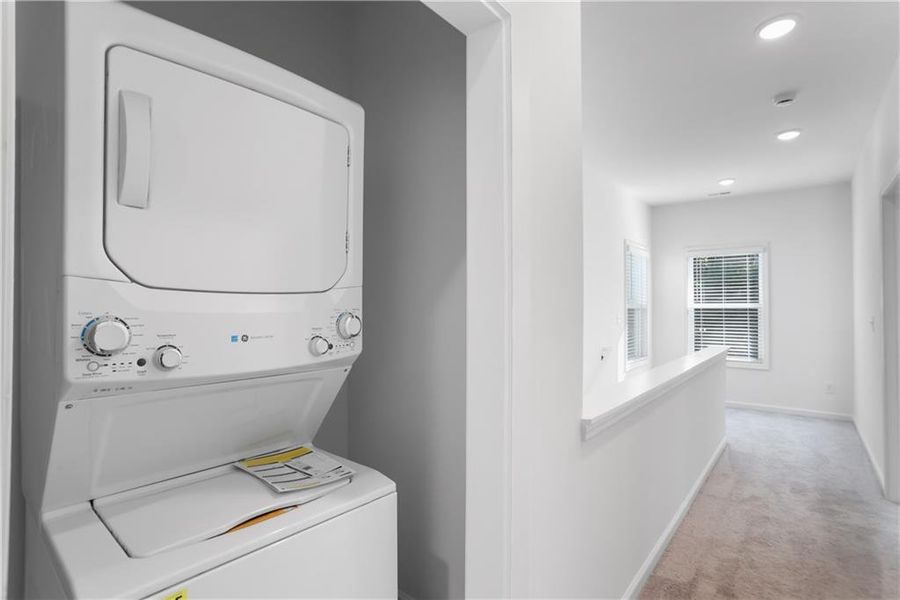Furnished interior view inside a new home in , Cleveland (Image 14).