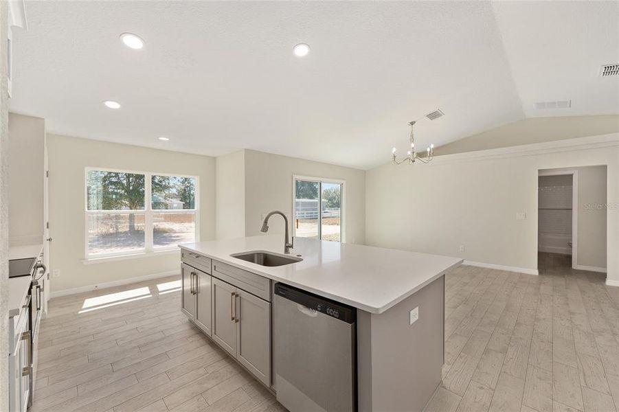Furnished interior view inside a new home in , Ocala (Image 10).