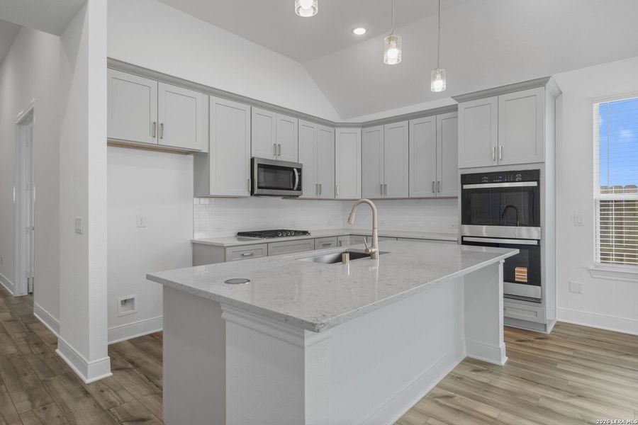 Furnished interior view inside a new home in , San Antonio (Image 7).