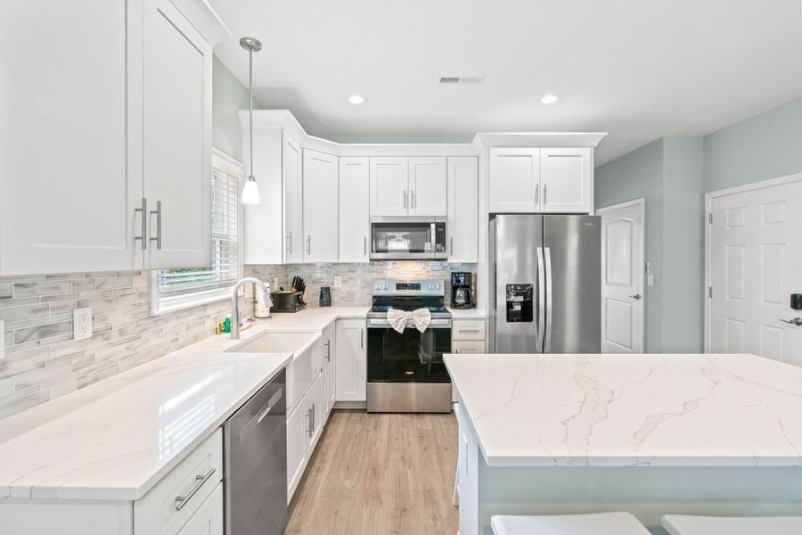 Furnished interior view inside a new home in , Surfside Beach (Image 17).