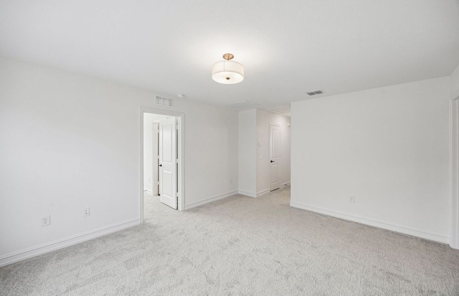 Spacious, unfurnished interior of a new home in Wilson Creek Meadows, Celina (Image 24). Spacious, unfurnished interior of a new home in Wilson Creek Meadows, Celina (Image 24).