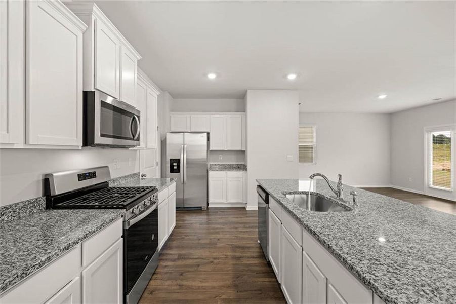 Furnished interior view inside a new home in Shoal Creek, Hampton (Image 9).