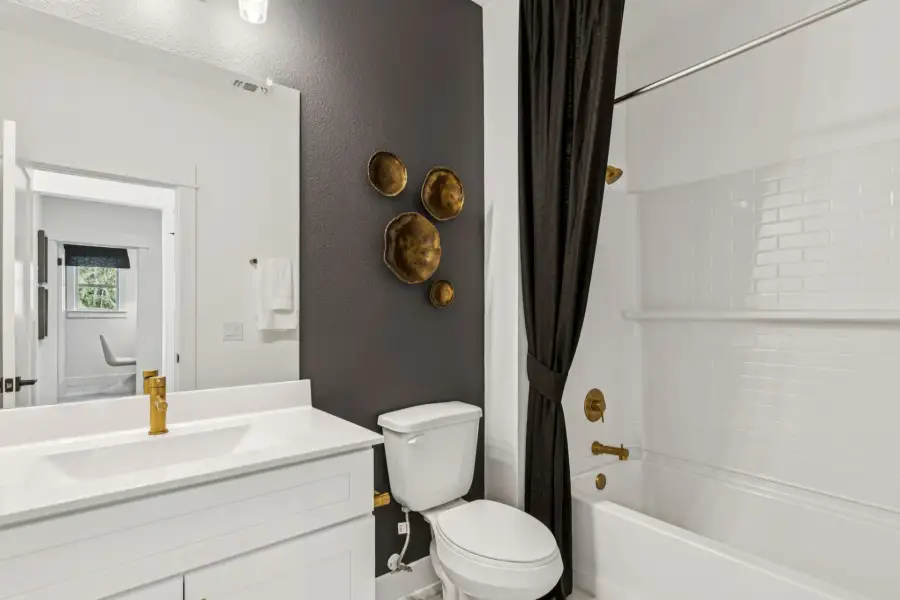 Representative furnished interior of a home built from the Iredell by Pulte Homes in Spring Branch Preserve, Montgomery (Image 13).