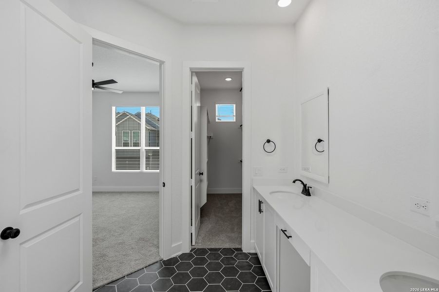 Furnished interior view inside a new home in Rose Hill, San Antonio (Image 7).