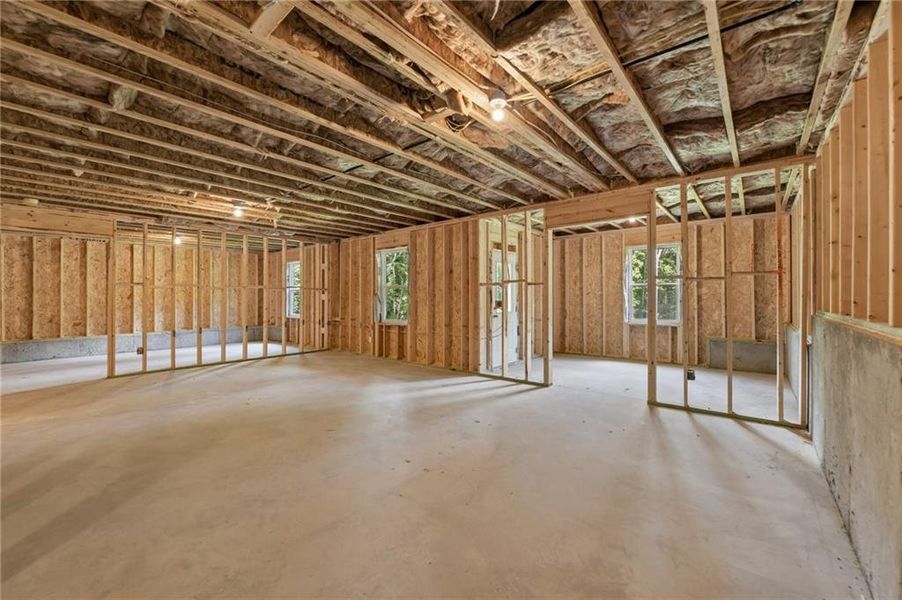 In-progress construction of a new home in Bailey Fence, Dacula, GA (Image 79).