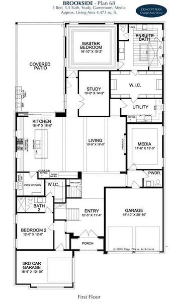 2D floor plan layout of this home in , Frisco, TX (Image 4). 2D floor plan layout of this home in , Frisco, TX (Image 4).