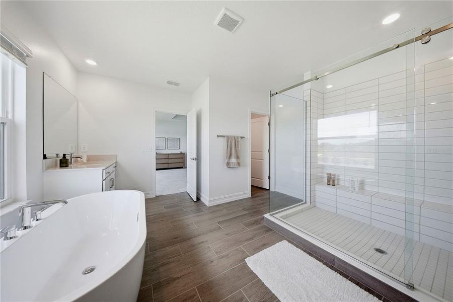 Furnished interior view inside a new home in Connerton, Land O' Lakes (Image 52).