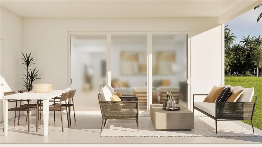 Exterior details and patio area of a home in Bridgewalk: Executive Collection, St. Cloud (Image 2). Exterior details and patio area of a home in Bridgewalk: Executive Collection, St. Cloud (Image 2).