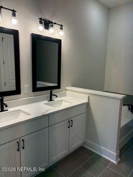 Furnished interior view inside a new home in Stables at Cary Forest, Bryceville (Image 3).