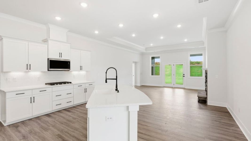 Furnished interior view inside a new home in Sycamore Cove, Woodruff (Image 5).