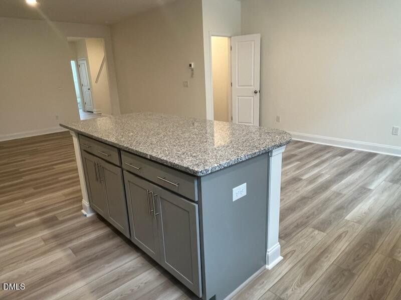 Large kitchen island w/storage