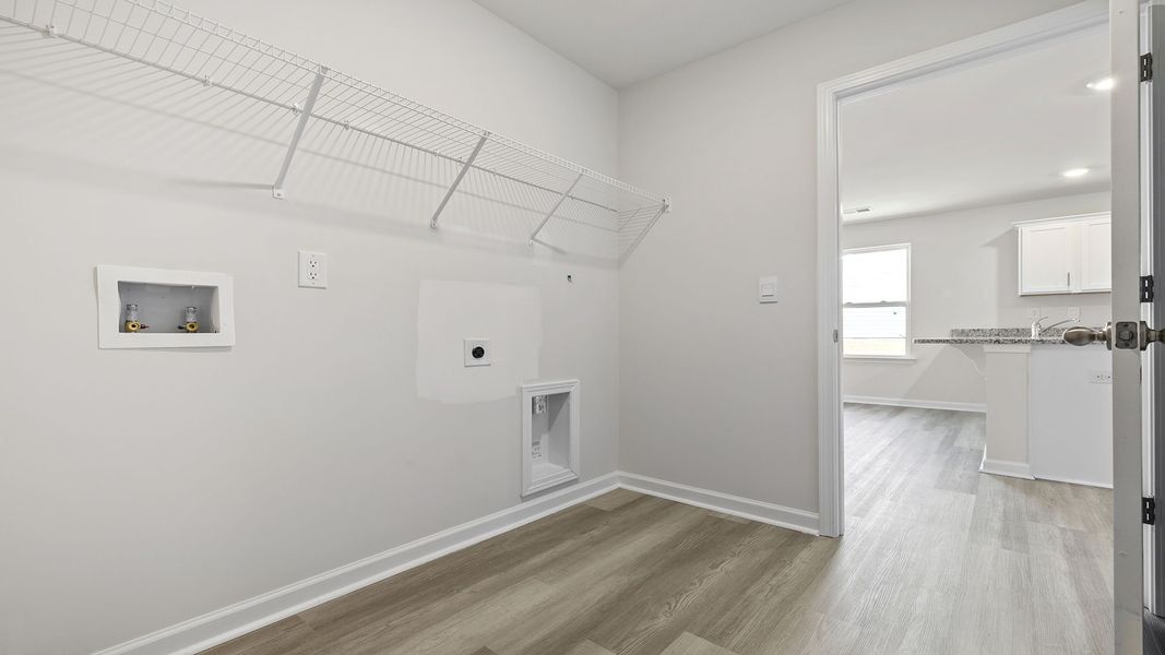 Spacious, unfurnished interior of a new home in Village Grove, Greenville (Image 30).