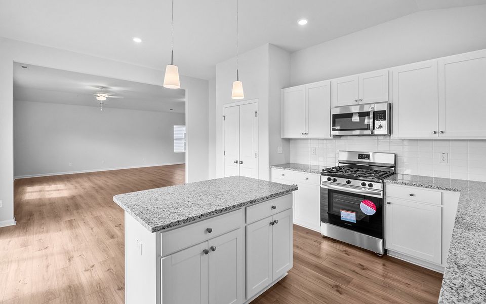 Furnished interior view inside a new home in Hanes Lake, Winston-Salem (Image 15).