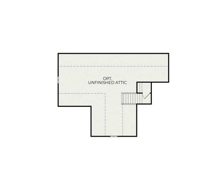 2D floor plan layout for the Fairfield Craftsman by Homes by Dickerson in The View, Durham, NC (Image 4).