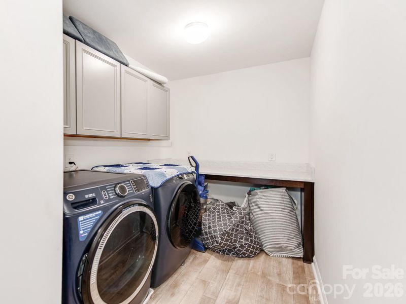 Furnished interior view inside a new home in Sutter's Mill II, Troutman (Image 30).