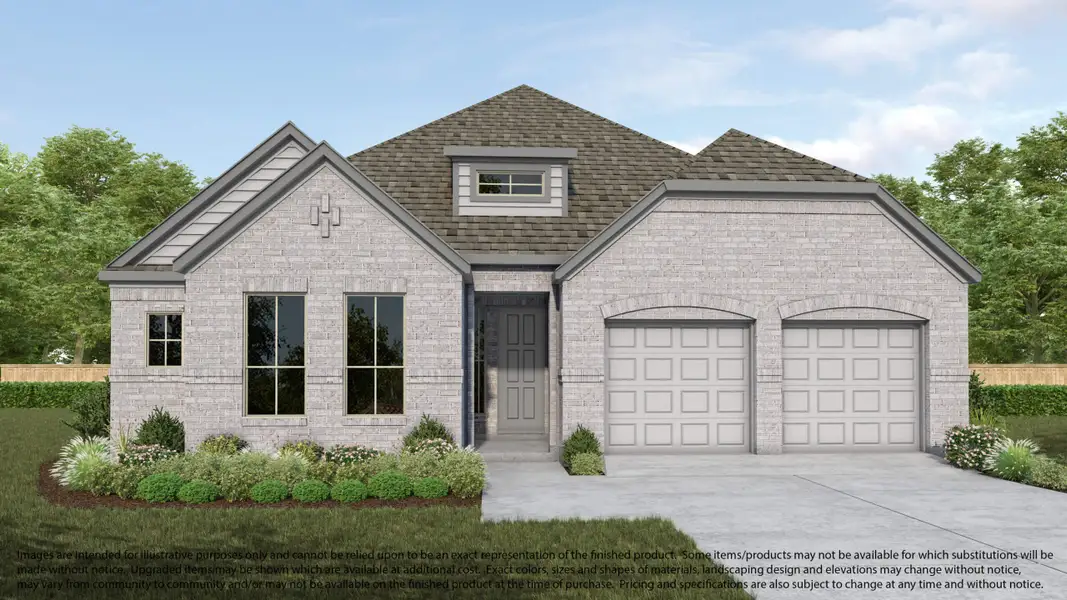 Representative exterior photo of a completed home built from the 622 by Long Lake Ltd. in Briarwood Crossing, Rosenberg, TX (Image 4). Representative exterior photo of a completed home built from the 622 by Long Lake Ltd. in Briarwood Crossing, Rosenberg, TX (Image 4).