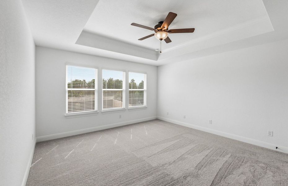 Spacious, unfurnished interior of a new home in Horizon Lake, Leander (Image 40). Spacious, unfurnished interior of a new home in Horizon Lake, Leander (Image 40).