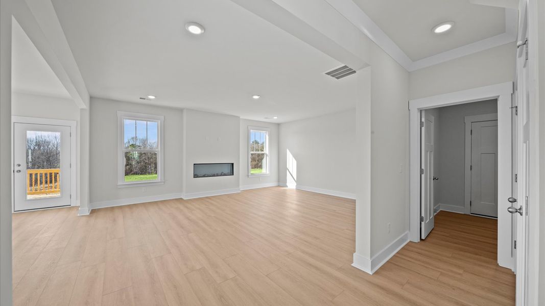 Furnished interior view inside a new home in Pinebrook, Woodruff (Image 9).