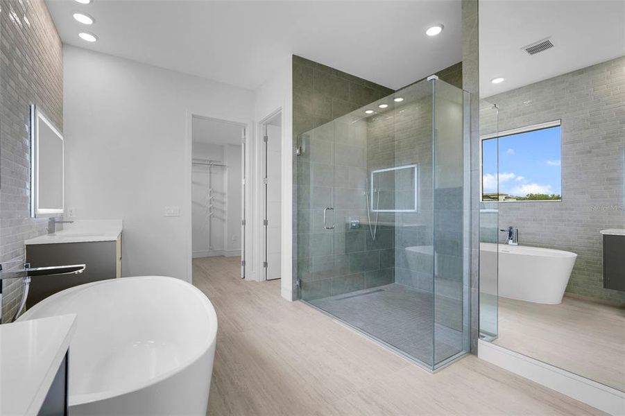 Furnished interior view inside a new home in Hampton Green at Providence, Davenport (Image 20).
