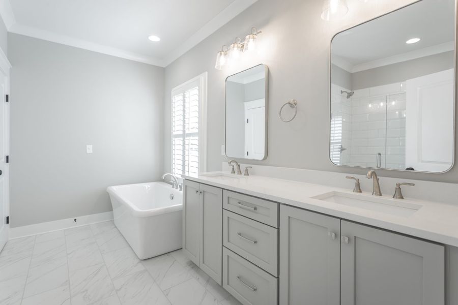 Representative furnished interior of a home built from the Autumnbrook B by Riverstone Construction, LLC in Pine Ridge, Soddy-Daisy (Image 9).
