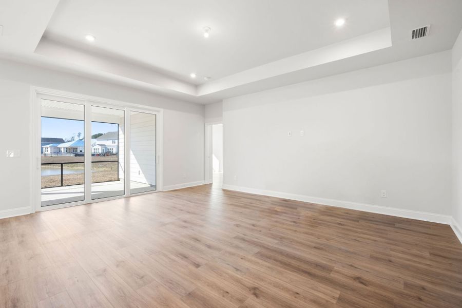 Spacious, unfurnished interior of a new home in Midpoint at New Riverside, Bluffton (Image 25).