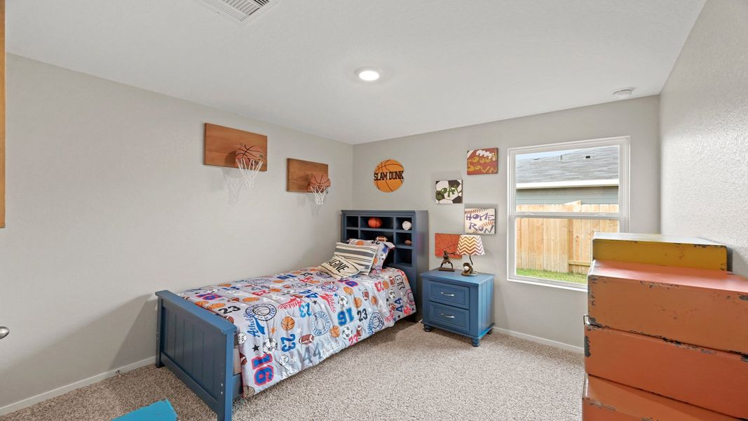 Furnished interior view inside a new home in Silverthorne, Conroe (Image 18).