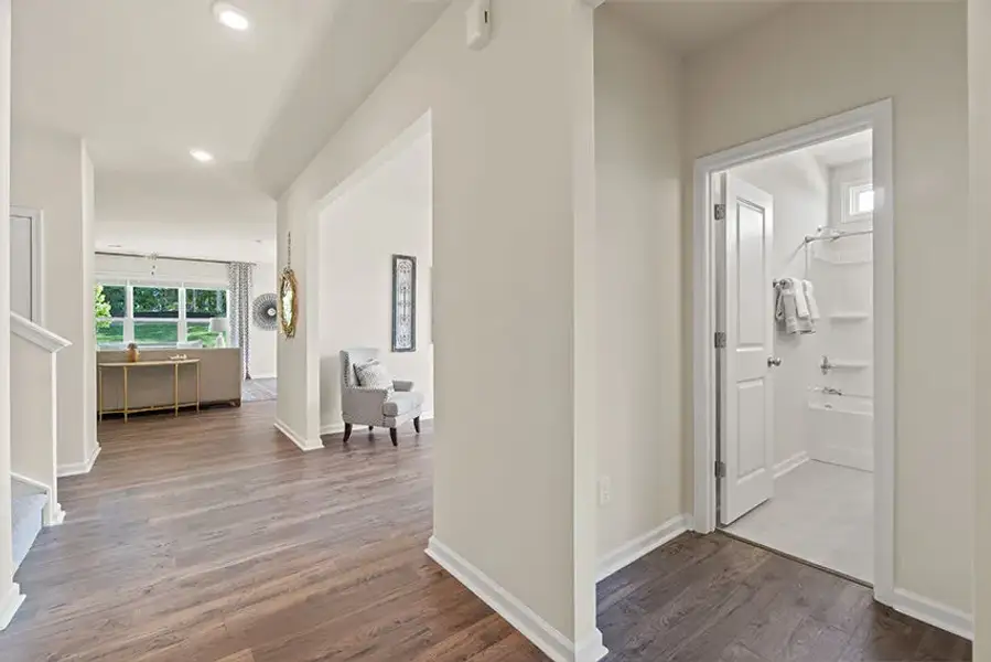 Spacious, unfurnished interior of a new home in Bell Meadows, Winnabow (Image 20).