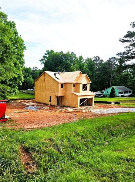 In-progress construction of a new home in , Bethlehem, GA (Image 6). In-progress construction of a new home in , Bethlehem, GA (Image 6).