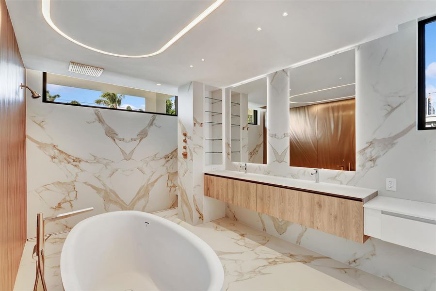 Furnished interior view inside a new home in , Miami (Image 13). Furnished interior view inside a new home in , Miami (Image 13).