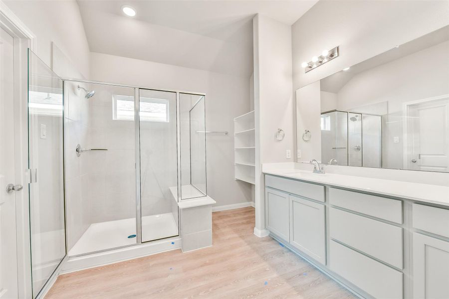 Furnished interior view inside a new home in King Oaks Village, Baytown (Image 11).
