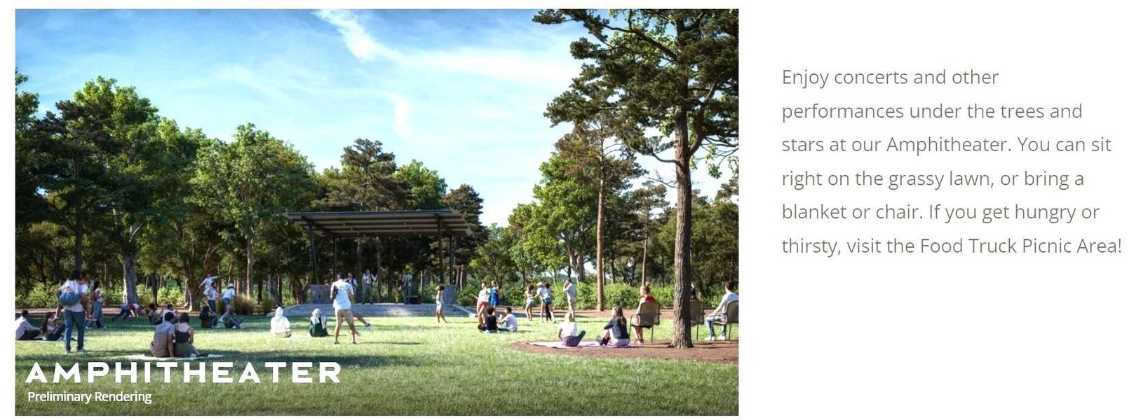 Enjoy COLTON's ampitheater!