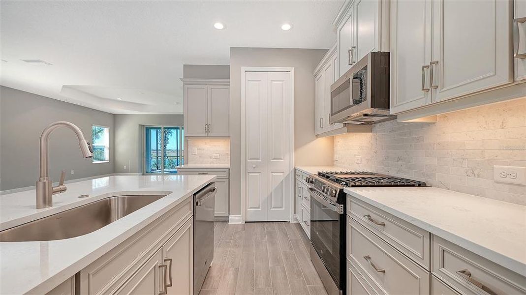 Furnished interior view inside a new home in Palm Grove, Lakewood Ranch (Image 16).