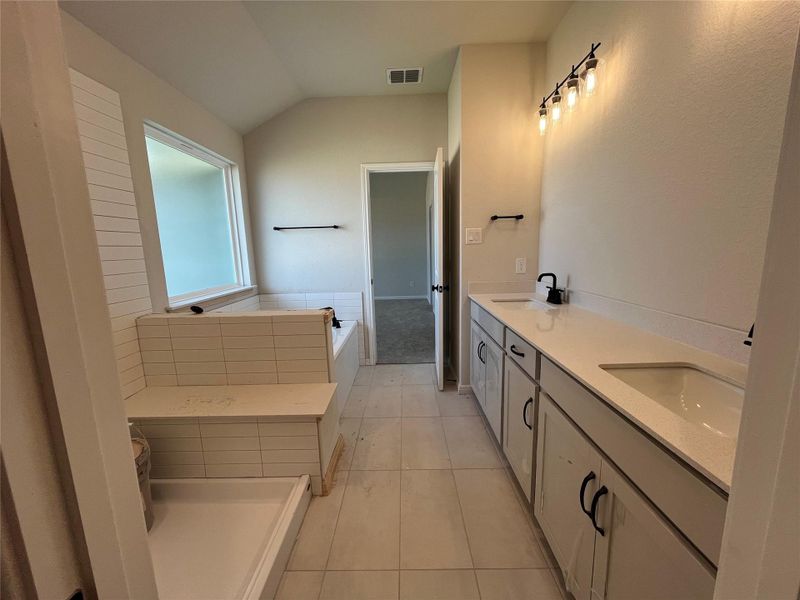 Furnished interior view inside a new home in The Homestead at Lariat, Liberty Hill (Image 7). Furnished interior view inside a new home in The Homestead at Lariat, Liberty Hill (Image 7).