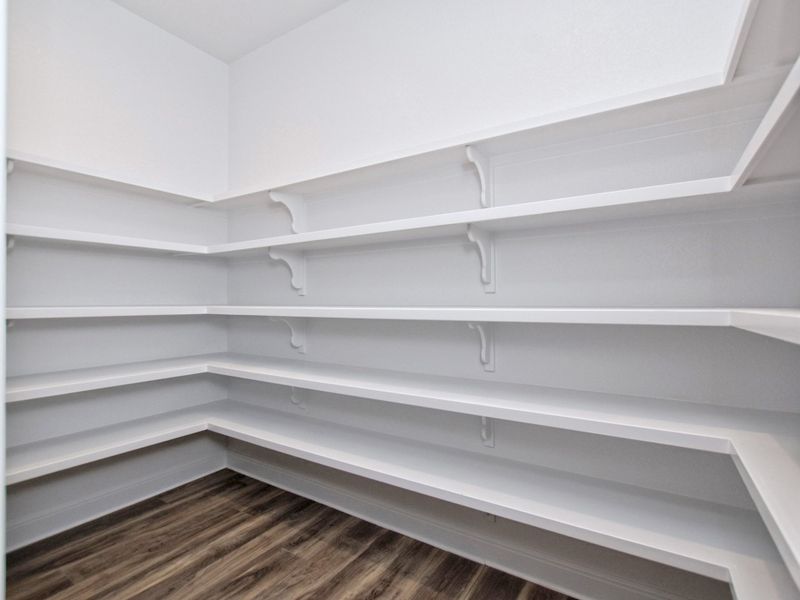 Representative unfurnished interior of a home built from the Siena III by Giddens Homes in Clearwater Ranch, Liberty Hill (Image 238).