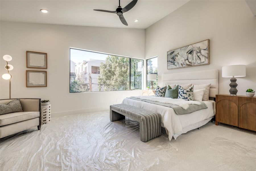 Furnished interior view inside a new home in , Houston (Image 33). Furnished interior view inside a new home in , Houston (Image 33).