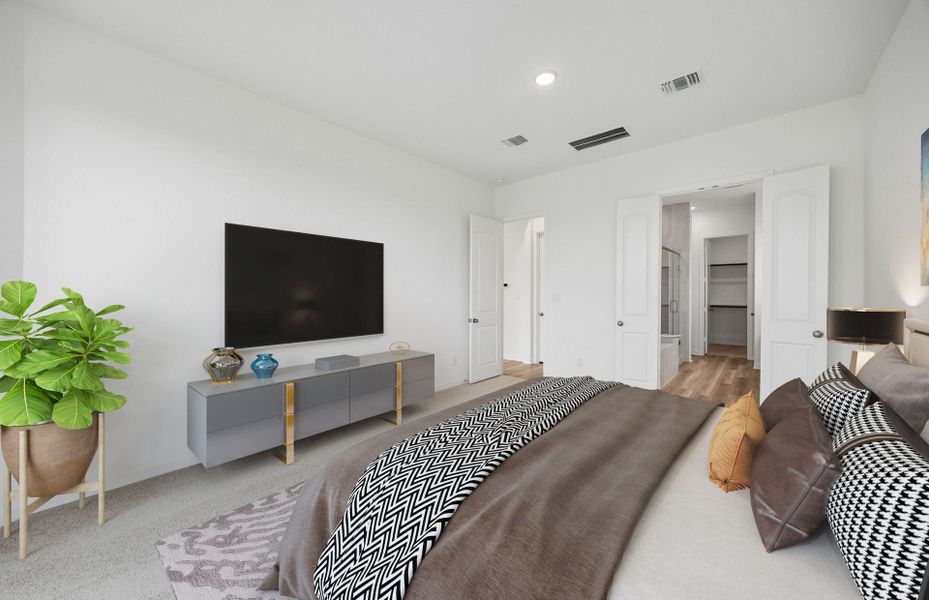 Furnished interior view inside a new home in Katy Court, Katy (Image 14).