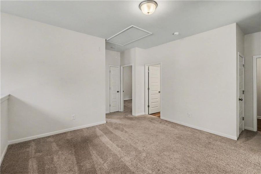 Spacious, unfurnished interior of a new home in Highland Crossing, Cartersville (Image 15).