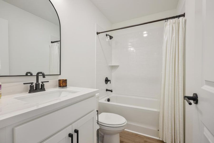 Furnished interior view inside a new home in , Kennesaw (Image 16).