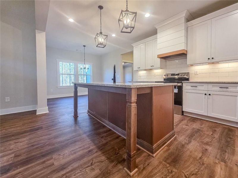 Furnished interior view inside a new home in , Rockmart (Image 9).