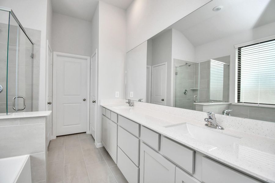 Furnished interior view inside a new home in Arabella on the Prairie: Premier Collection, Richmond (Image 24).