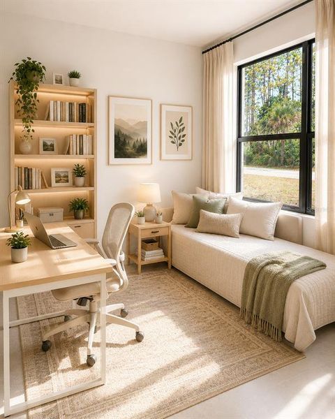 Furnished interior view inside a new home in , Lehigh Acres (Image 11).