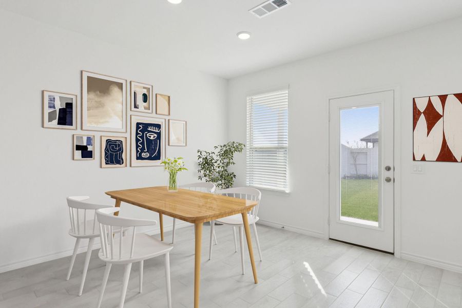 Furnished interior view inside a new home in River Ranch, Dayton (Image 8).