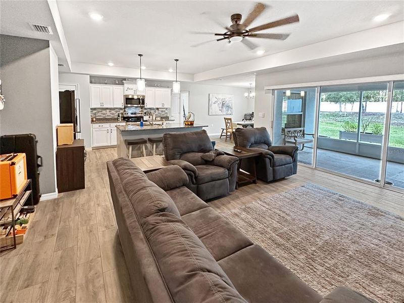Furnished interior view inside a new home in , Weeki Wachee (Image 4).