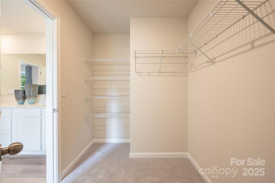 Primary Walk in Closet