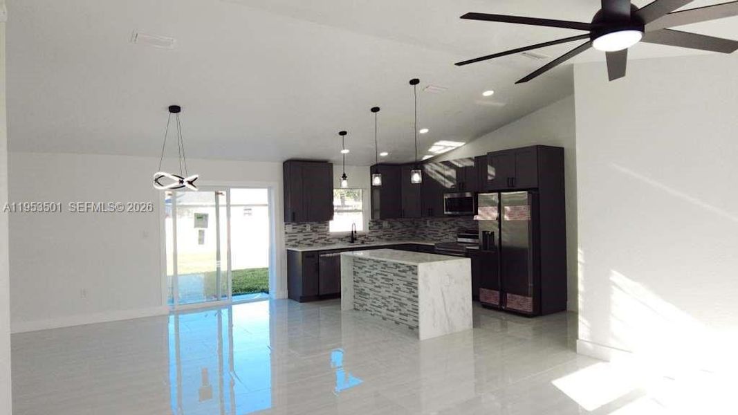Furnished interior view inside a new home in , Sebring (Image 5).
