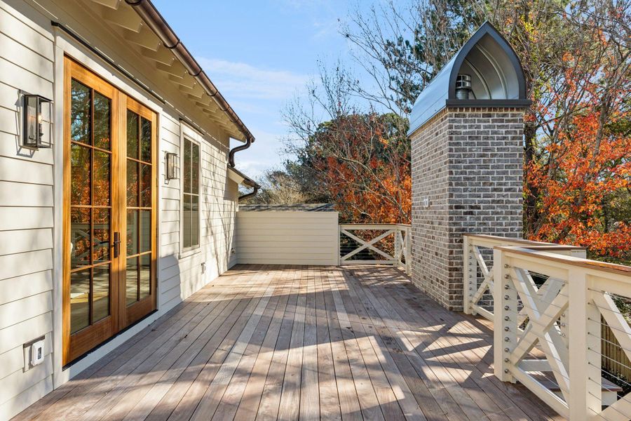 Exterior details and patio area of a home in , Mount Pleasant (Image 39). Exterior details and patio area of a home in , Mount Pleasant (Image 39).