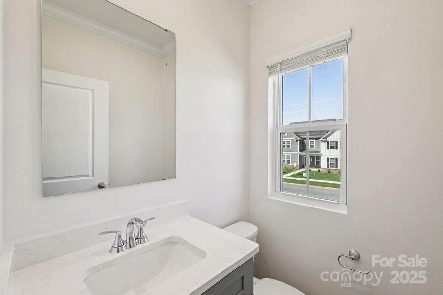 Furnished interior view inside a new home in Meadows at Wilson Farms - The Heights Series, Fort Mill (Image 10).