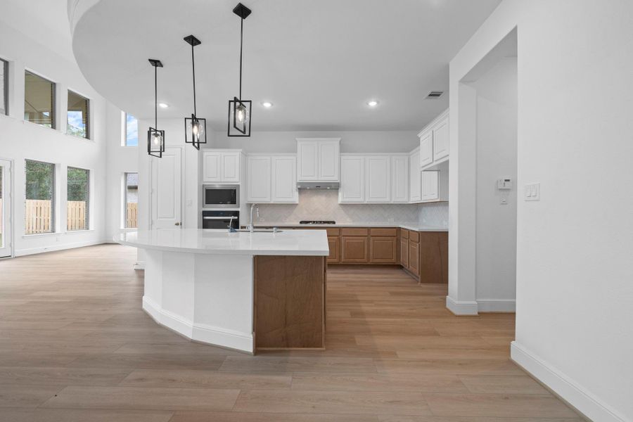 Furnished interior view inside a new home in Colton, Todd Mission (Image 6). Furnished interior view inside a new home in Colton, Todd Mission (Image 6).