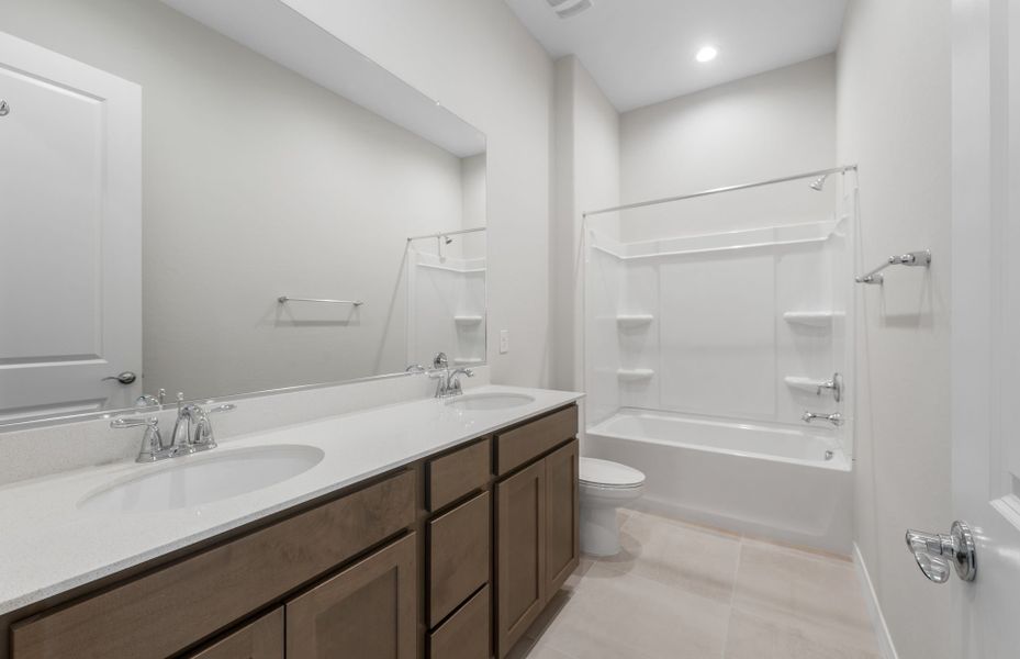 Furnished interior view inside a new home in Soleo, San Tan Valley (Image 8).